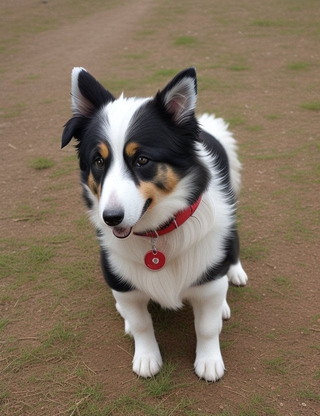 cachorro na Terra diatomácea