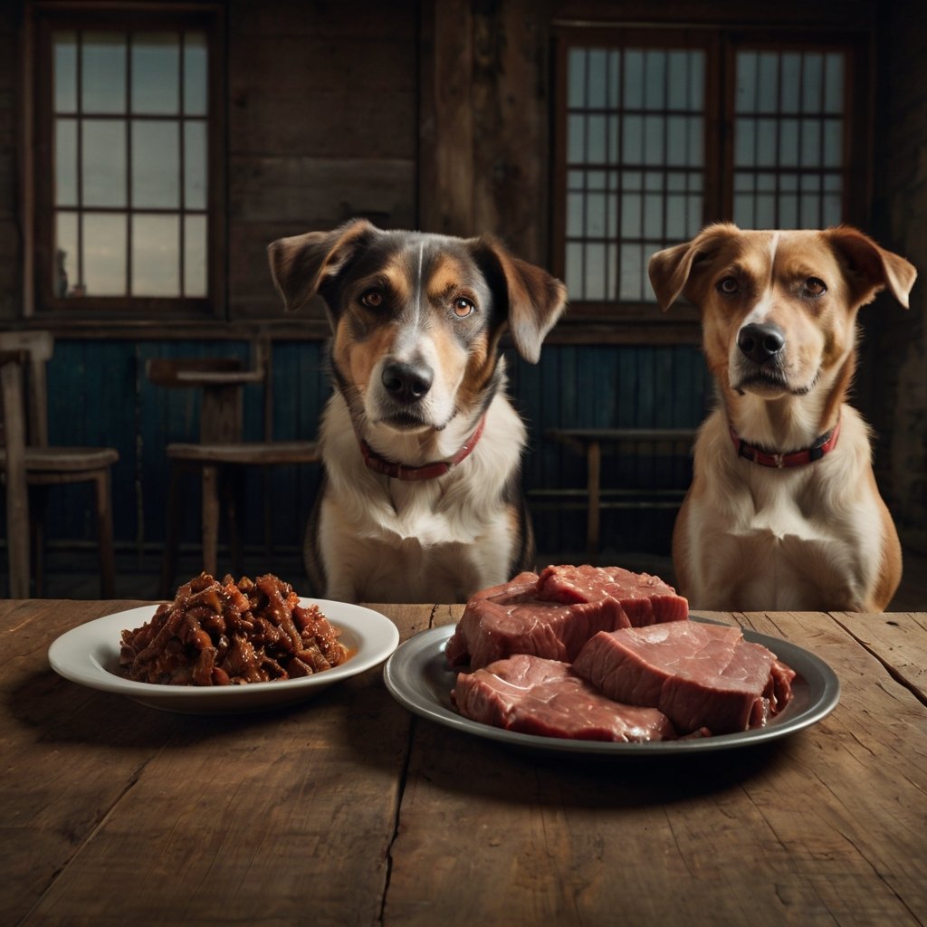 Qual a melhor carne crua para cães