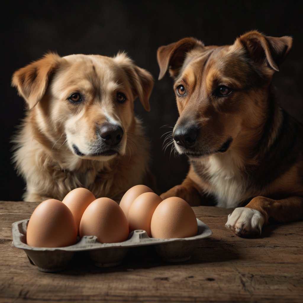 Cães podem comer cascas de ovos?