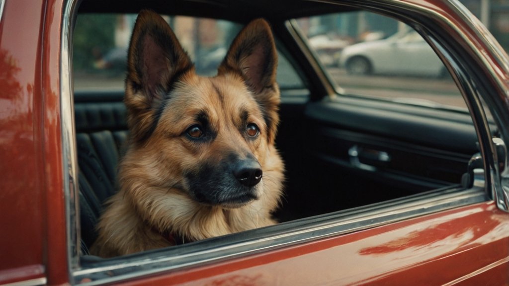 cachorro no carro